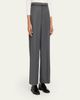 WE-AR4 Tuxedo Pinstripe Straight-Leg Trousers - 3