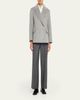 WE-AR4 Tuxedo Pinstripe Straight-Leg Trousers - 4