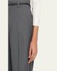 WE-AR4 Tuxedo Pinstripe Straight-Leg Trousers - 5