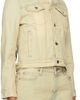 We11done We11done Beige Faded Denim Jacket - 2