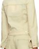 We11done We11done Beige Faded Denim Jacket - 3