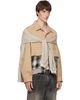 We11done We11done Beige Layered Blouson Jacket - 2