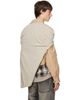 We11done We11done Beige Layered Blouson Jacket - 3