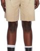We11done We11done Beige Raw Edge Shorts - 1