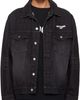 We11done We11done Black '1506' Denim Trucker Jacket - 1