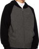 We11done We11done Black & Gray Raglan Knit Zip-Up Hoodie - 2