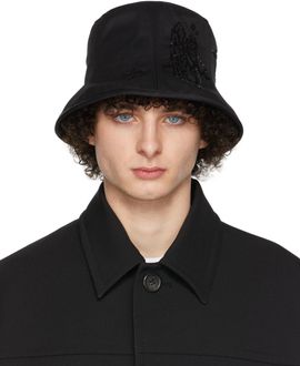 We11done We11done Black Angel Sequin 6-Panel Hat