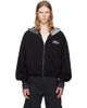 We11done We11done Black Bubble Zip-Up Hoodie - 1