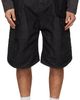 We11done We11done Black Carpenter Denim Shorts - 1
