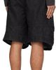 We11done We11done Black Carpenter Denim Shorts - 3