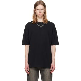 We11done We11done Black Chain Necklace T-shirt