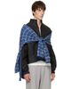 We11done We11done Black Coated Layered Harrington Jacket - 2