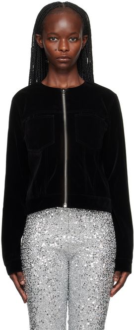 We11done We11done Black Collarless Jacket