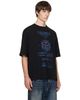 We11done We11done Black Credits Graphic T-shirt - 2