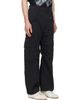 We11done We11done Black Crescent Shirring Cargo Pants - 2