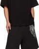 We11done We11done Black Cross Chain Shorts - 4