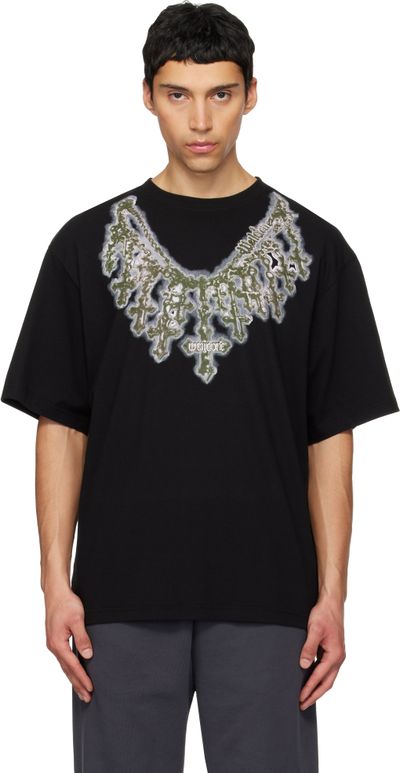 We11done We11done Black Cross Necklace T-shirt