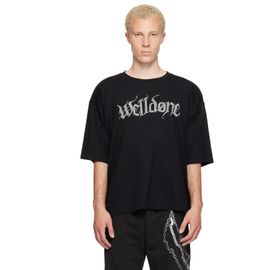 We11done We11done Black Devil Arms Up T-shirt
