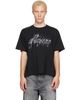 We11done We11done Black Glitter Logo T-shirt - 1