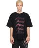 We11done We11done Black Gradient Logo T-shirt - 1