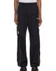 We11done We11done Black Hook & Eye Track Pants - 1