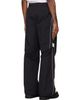 We11done We11done Black Hook & Eye Track Pants - 3