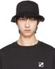 We11done We11done Black Hotfix Star Bucket Hat - 1