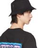 We11done We11done Black Hotfix Star Bucket Hat - 3