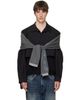 We11done We11done Black Layered Blouson Jacket - 1