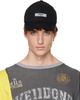 We11done We11done Black Logo Patch Cap - 1
