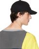 We11done We11done Black Logo Patch Cap - 3