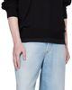 We11done We11done Black Logo Rhinestone Knit Pullover Sweater - 4
