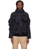 We11done We11done Black Military Shell Jacket - 1