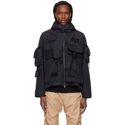 We11done We11done Black Military Shell Jacket