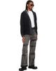 We11done We11done Black Multi-Tuck Denim Jeans - 4