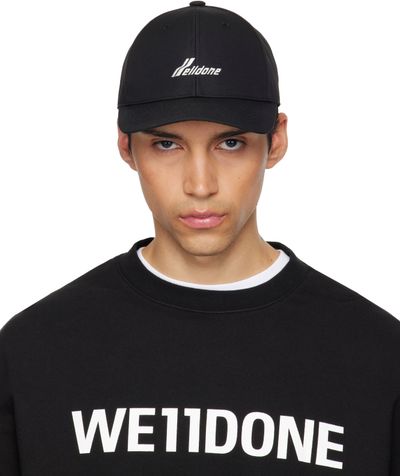 We11done We11done Black 'Se11done' Cap