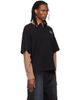 We11done We11done Black 'Se11done' Layered Long-Sleeve Polo - 2