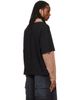 We11done We11done Black 'Se11done' Layered Long-Sleeve Polo - 3