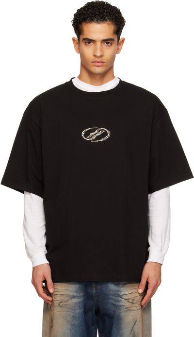 We11done We11done Black Se11done T-shirt