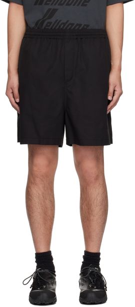 We11done We11done Black Track Shorts