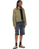 We11done We11done Black Trompe L'Oeil Cargo Shorts - 4