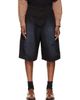 We11done We11done Black Washed Bermuda Cargo Shorts - 1