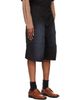 We11done We11done Black Washed Bermuda Cargo Shorts - 2