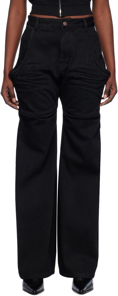 We11done We11done Black Wire Jeans
