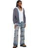 We11done We11done Blue Multi-Tuck Denim Jeans - 4