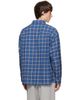 We11done We11done Blue Repaired Checked Shirt - 3