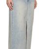 We11done We11done Blue Washed Denim Maxi Skirt - 2