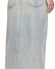 We11done We11done Blue Washed Denim Maxi Skirt - 3