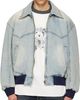 We11done We11done Blue Western Harrington Denim Jacket - 1