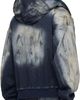 We11done We11done Blue Zip-Up Dirty Denim Jacket - 3